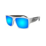 משקף שמש צף | בומברס | IRIE - Polarized Ice Blue Mirror White Mana Series