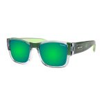 משקף שמש צף | בומברס | GOMER - Polarized Green Mirror Crystal Green Foam